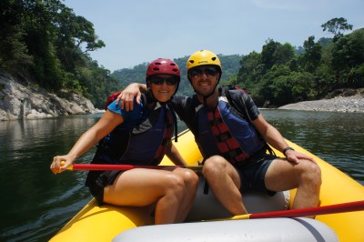 Happy times- rafting on the Rio Cangrejal
