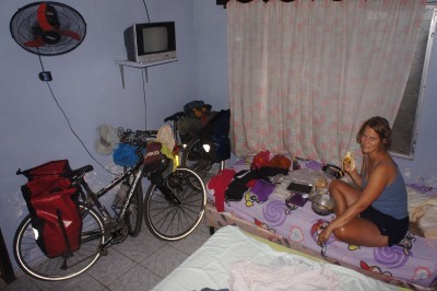 One of our rooms in Honduras (this was actually a nice one!)