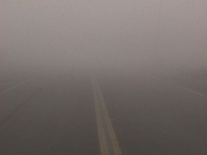 Dense Fog! Photo: NOAA