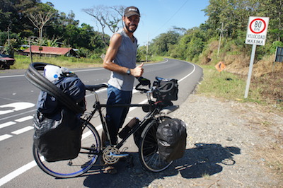 XXX from El Salvador, cycling six continents in three years