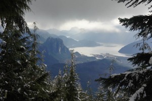 The view of the Chief and Squamish never gets old