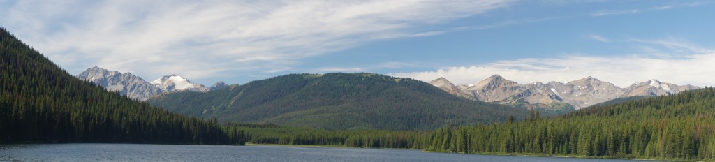 Spruce Lake, on the morning of the fourth day